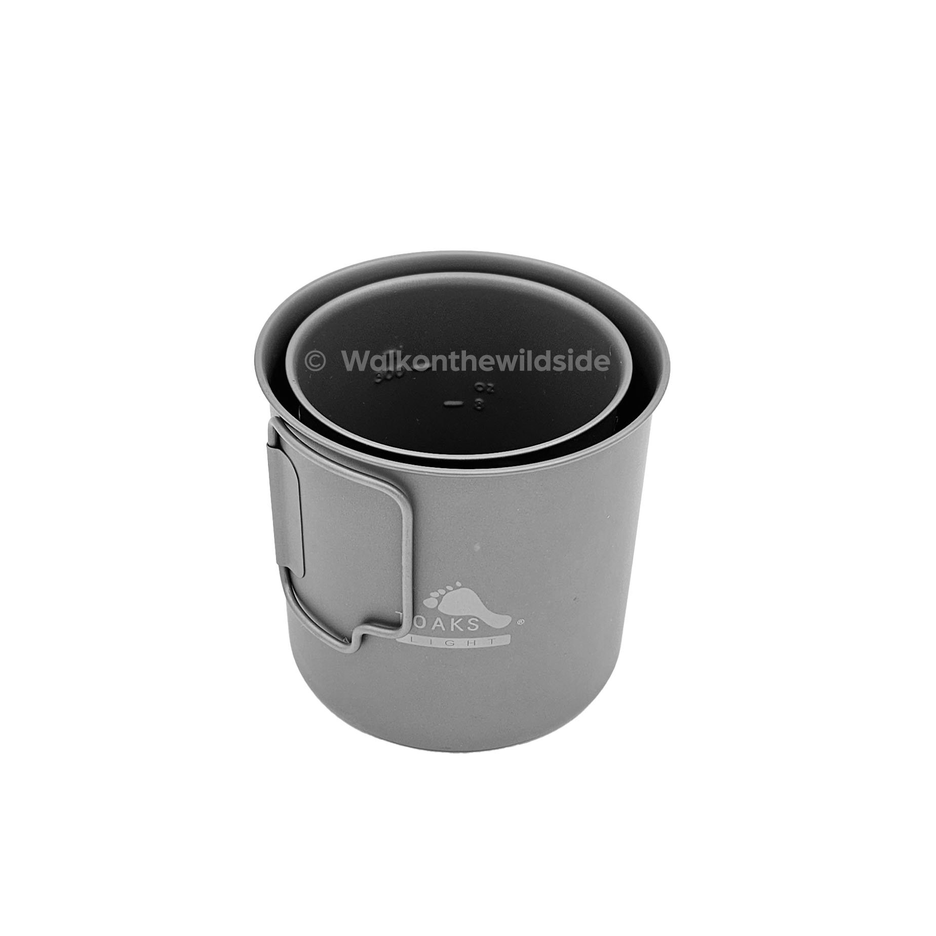 Toaks Pot 650L mit Cup 450L darin
